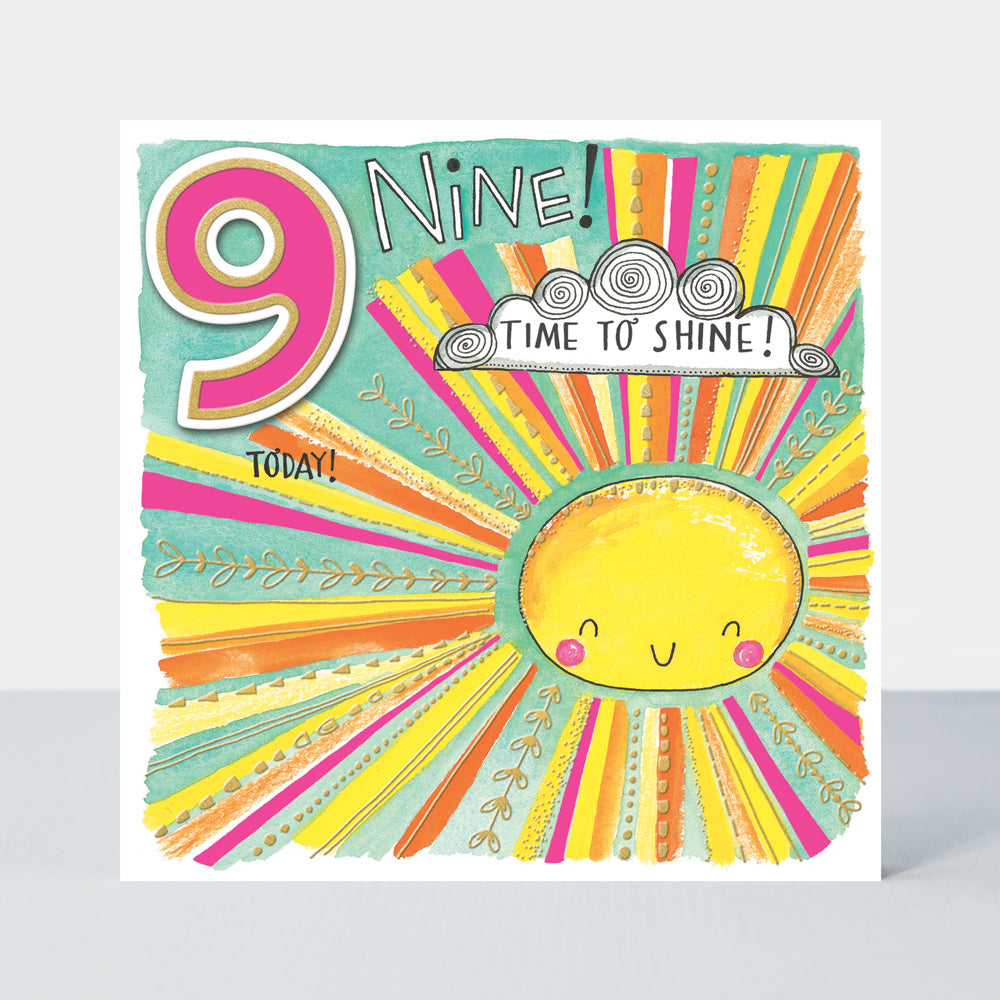 Chatterbox - Happy Birthday 9 Today Time to shine