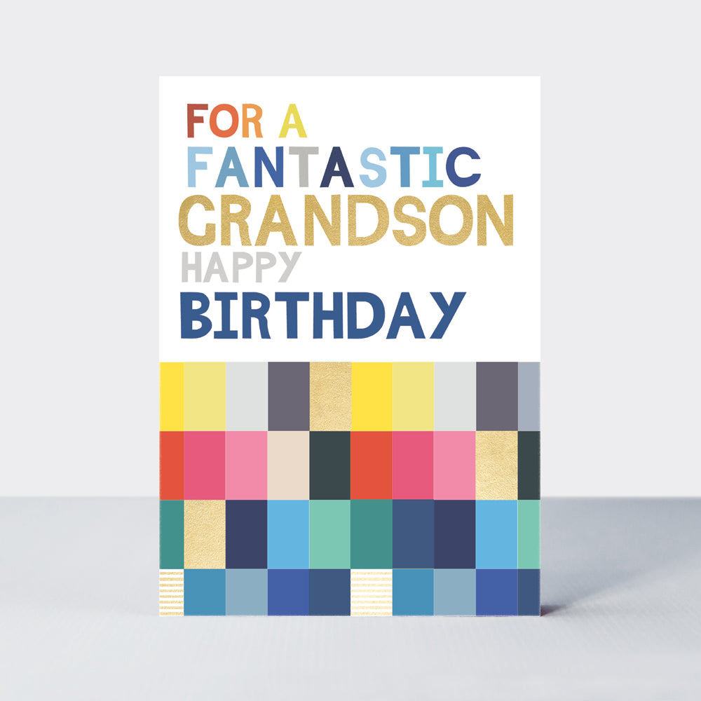 Checkmate - Fantastic Grandson/Happy B'Day