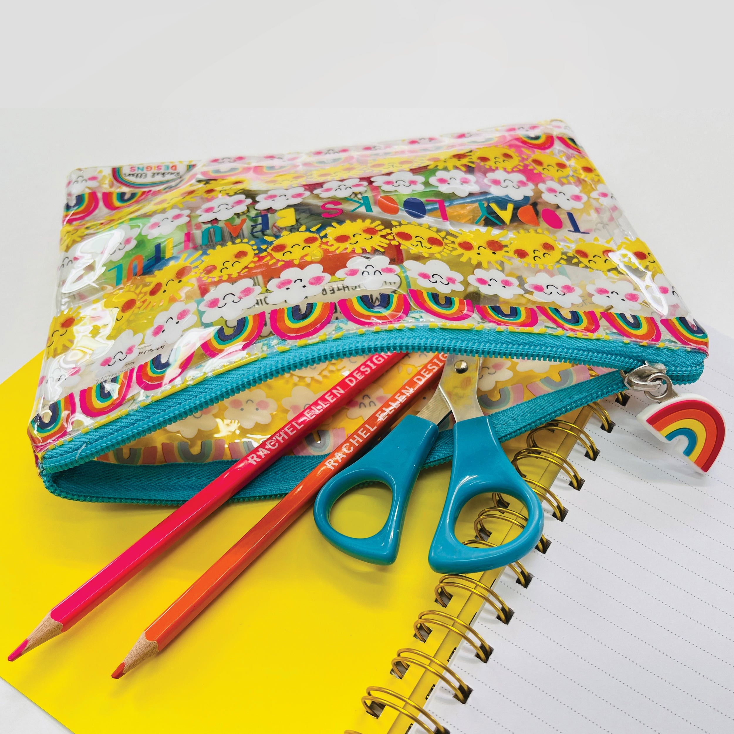 Clear PVC Pencil Case - Today Looks Beautiful