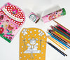 Fairy Die-Cut Colouring Book With Stickers