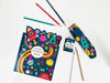 Cosmic Die-Cut Colouring Book With Stickers