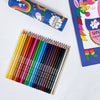 Unicorn Die-Cut Colouring Book With Stickers
