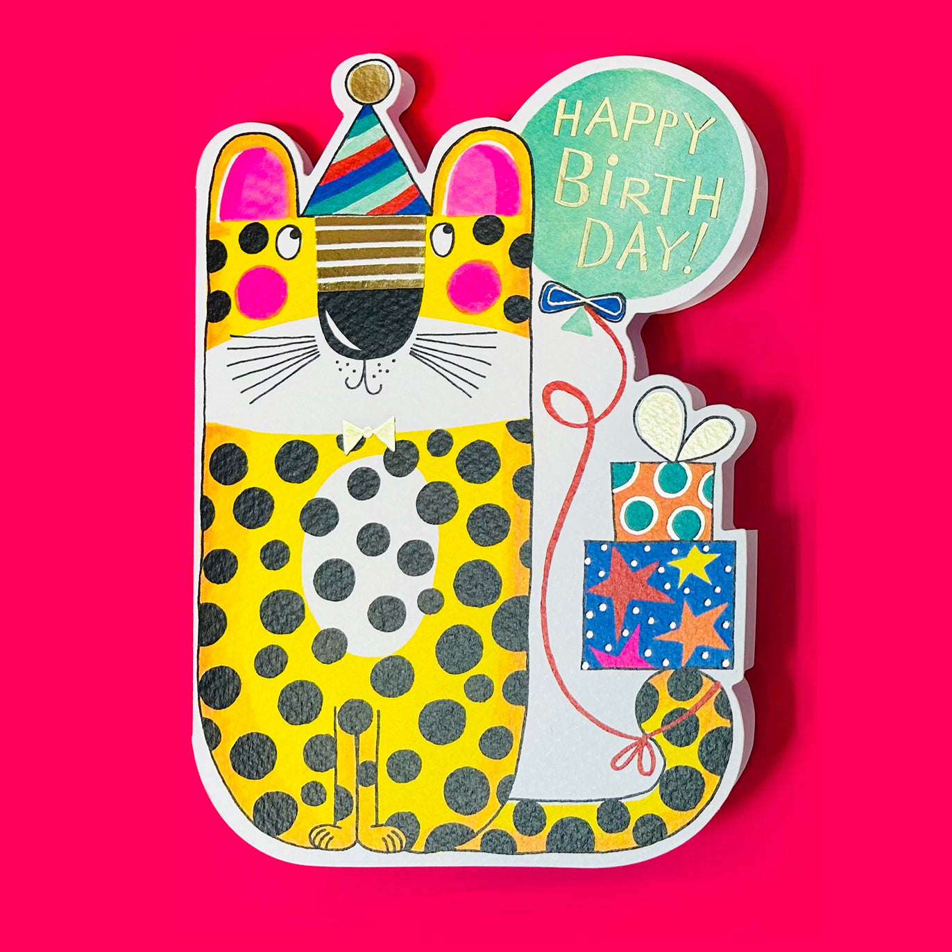 Cookie Cutters - Happy Birthday Leopard