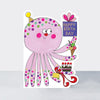 Cookie Cutters - Happy Birthday Octopus