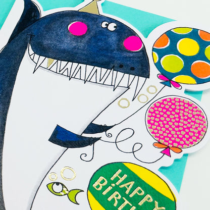 Cookie Cutters - Happy Birthday Shark