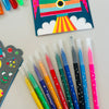 Pre order - Glitter Markers - Rainbow