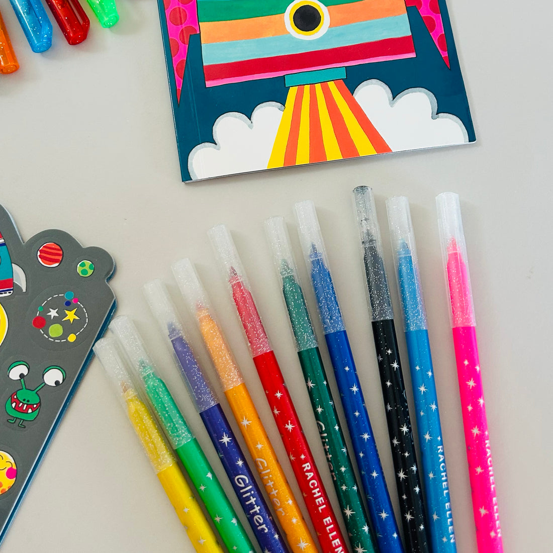 Pre order - Glitter Markers - Cosmic