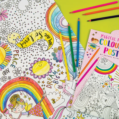 Colouring Posters - Magical Fairy Land