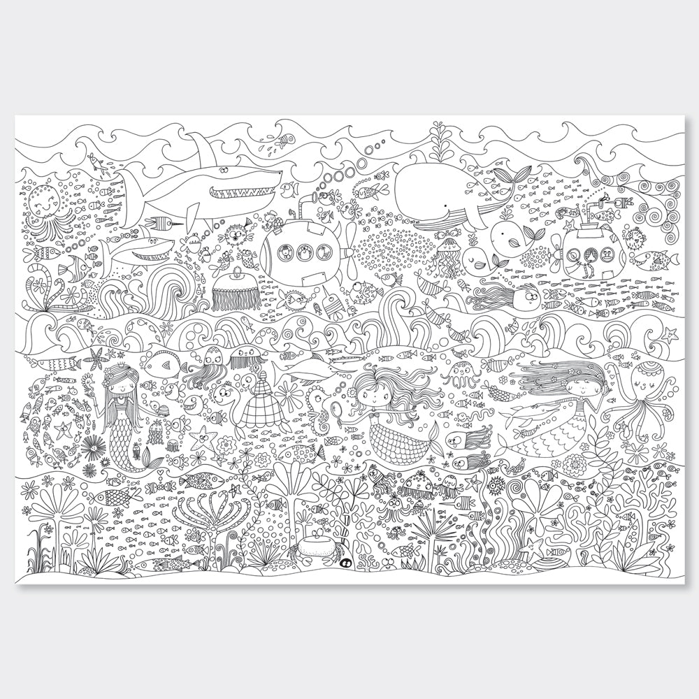 Colouring Posters - Under The Sea