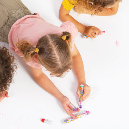 36 x Erasable Rocket Crayons - (Rocket/Bee Happy/Fairy)