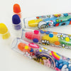 36 x Erasable Rocket Crayons - (Rocket/Bee Happy/Fairy)