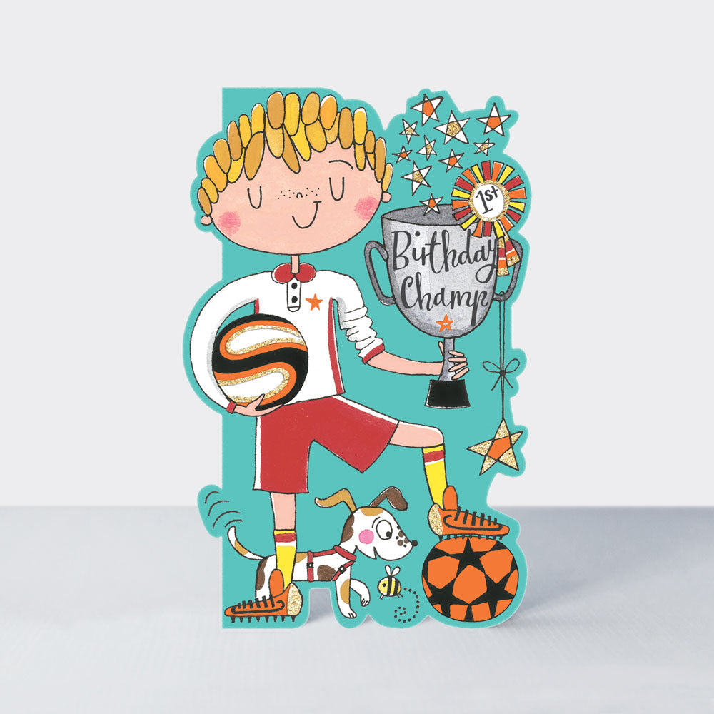 Little Darlings - Birthday Champ Football