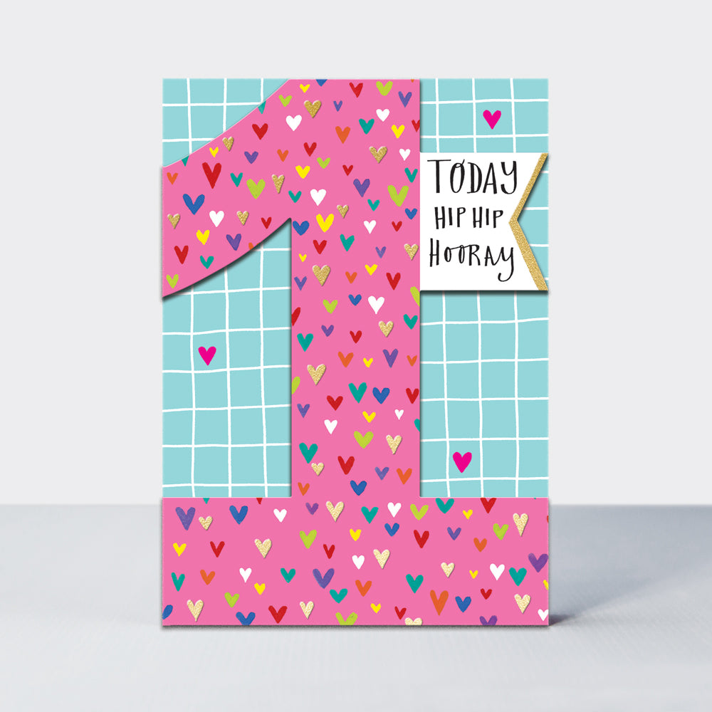 DITTO - Age 1 Girl - Hip Hip Hooray/Hearts