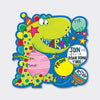 Die Cut Social Stationery - Dinosaur Party Invitations