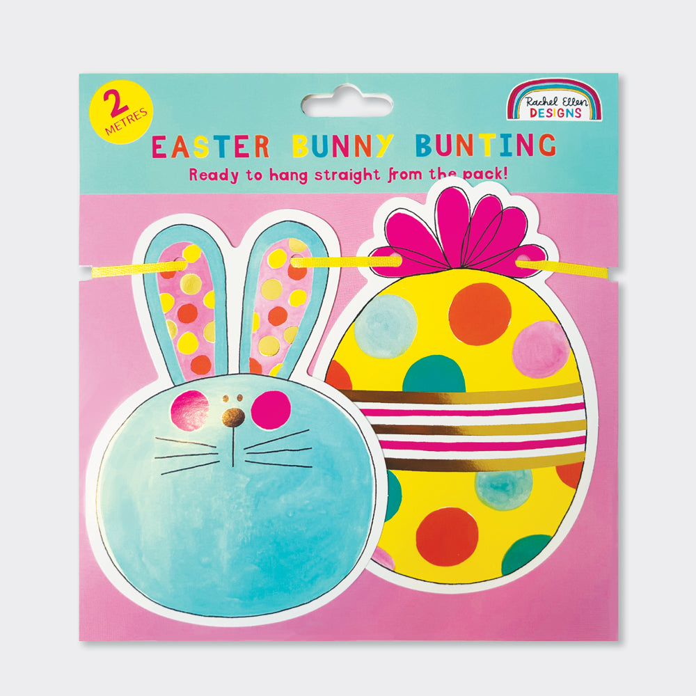 Easter Bunnies & Eggs Bunting
