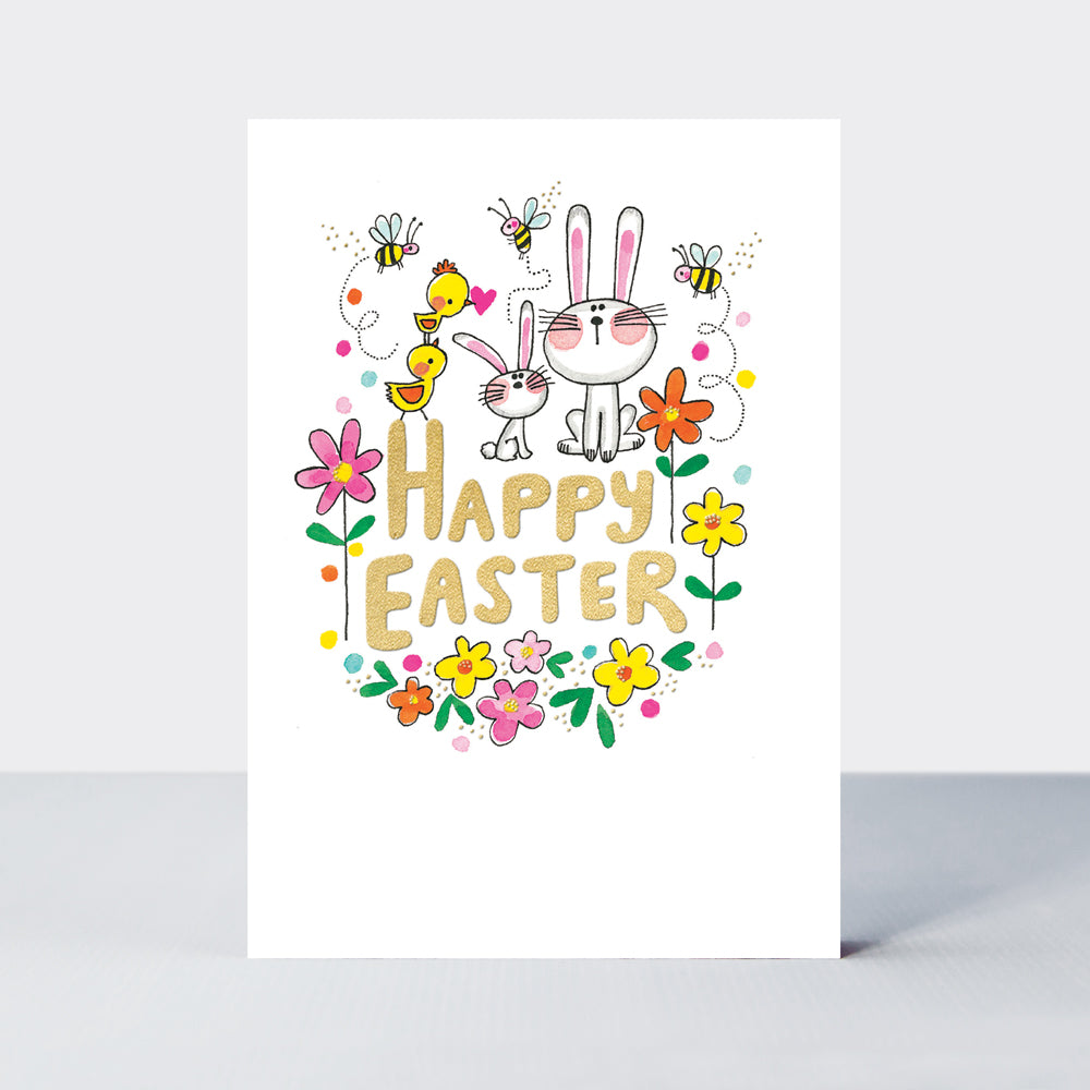 Easter Buttercup - Happy Easter/Bunnies, Chicks & Flowers