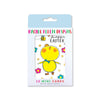 Easter Foiled Pack of 10 Notecards - Easter Chick
