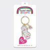 Filled Mini Spinner: 96 piece Hair Accessories & Keyrings Display