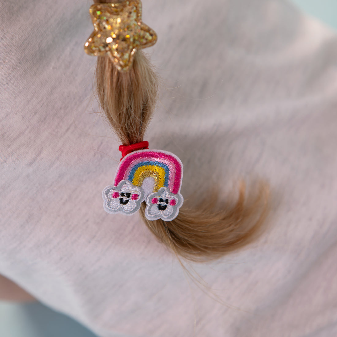 Hair Elastics - Unicorn/Rainbow
