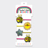 Hair Elastics - Bee/Flower