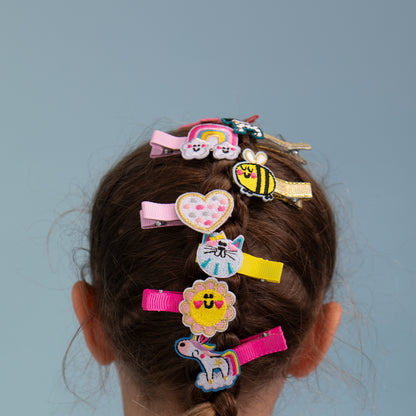 Hair Clips - Hearts