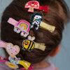 Hair Clips - Unicorn/Rainbow