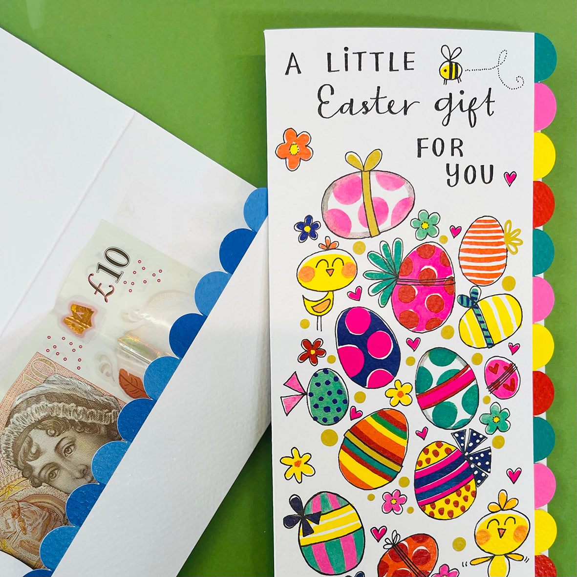 Easter Money Wallet Card- Easter Gift For You/Eggs