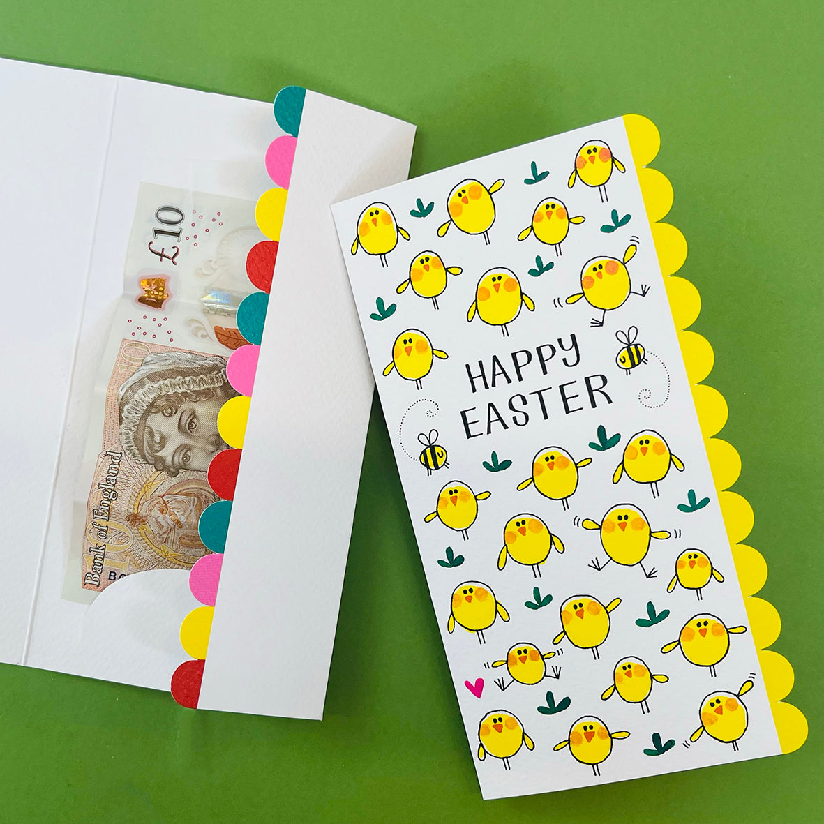 Easter Money Wallet Card- Happy Easter/Chicks