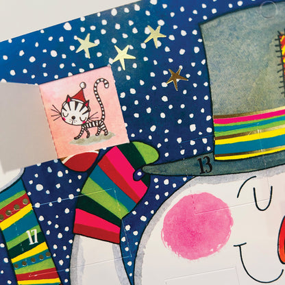 Advent Calendar - Snowman &amp; Penguins (foiled)