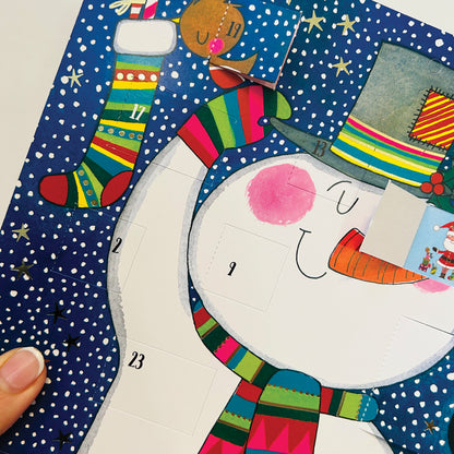 Advent Calendar - Snowman &amp; Penguins (foiled)