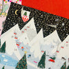 Advent Calendar - Christmas Snow Scene (foiled)