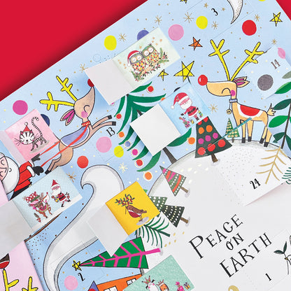 Advent Calendar - Peace On Earth World (foiled)