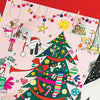 Advent Calendar - Christmas Tree & Dogs (foiled)