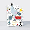 Father's Day Cookie Cutters - You Are Woofly Daddy/Dogs