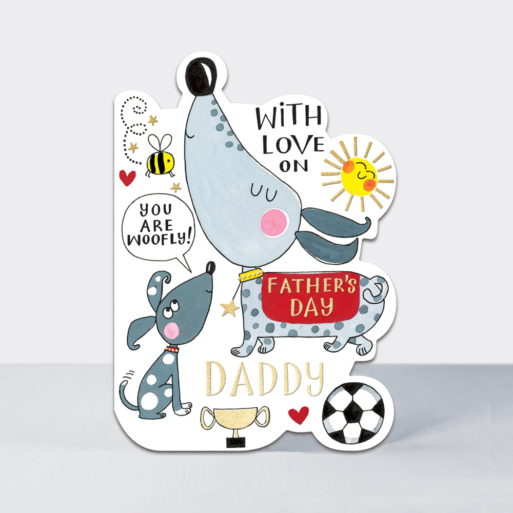 Father's Day Cookie Cutters - You Are Woofly Daddy/Dogs
