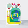 Father's Day Cookie Cutters - Happy Father's Day Grandad/Snail