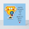 Father's Day Nuggets - World's Best Dad/Trophy
