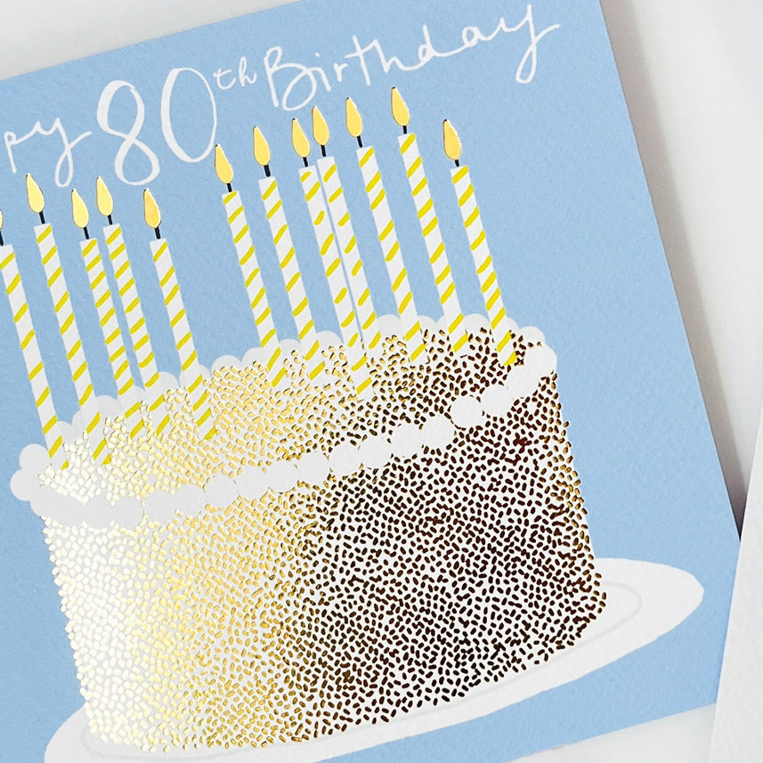 Field Day - Cake Age 80 birthday card