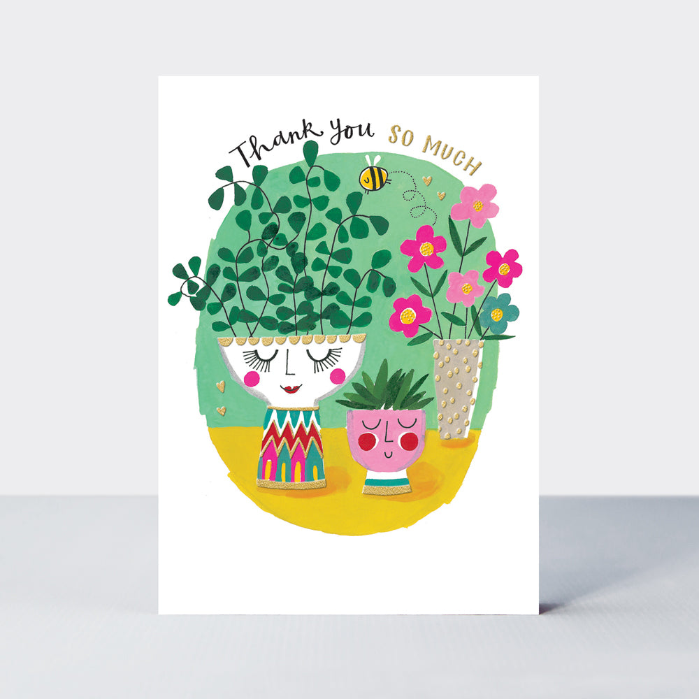 Fingerprint - Thank You/Plant Pots