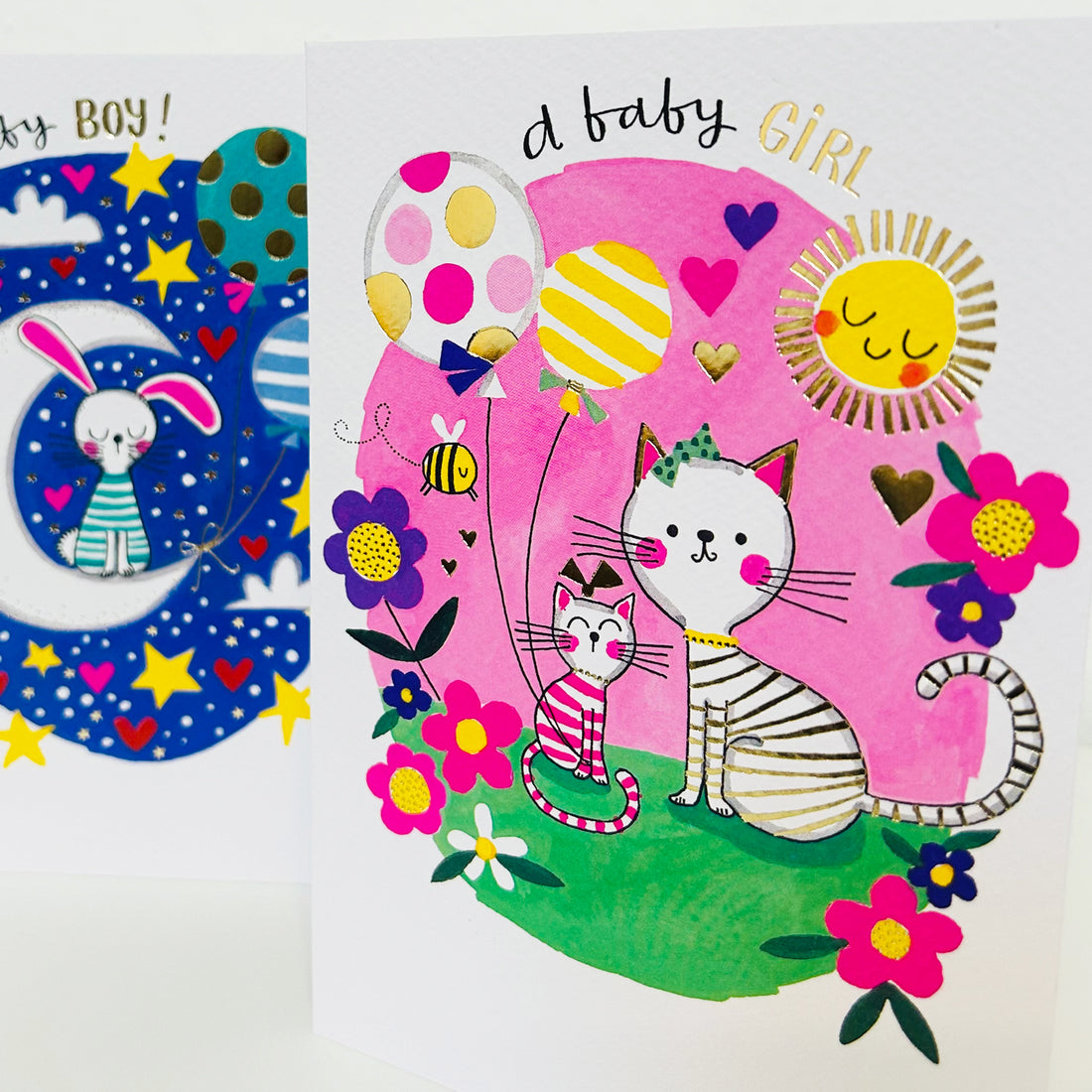 Fingerprint - Baby Girl/Cats