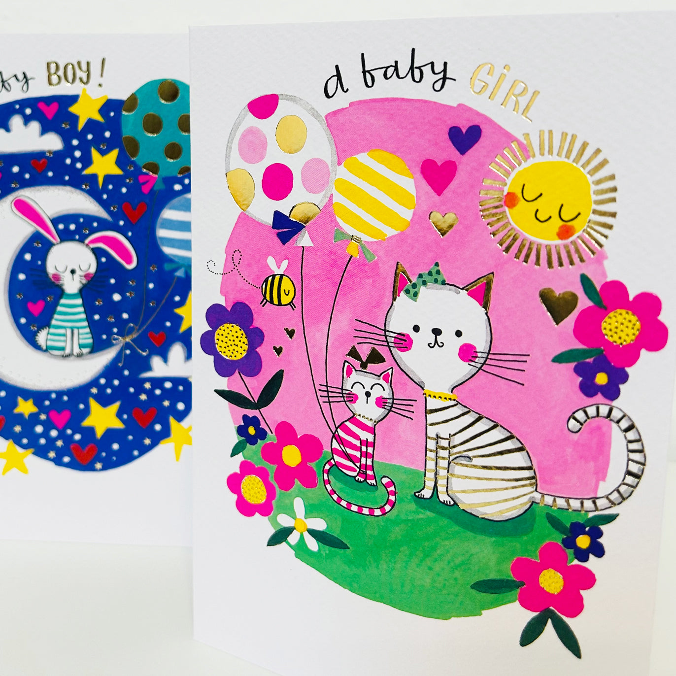 Fingerprint - Baby Girl/Cats