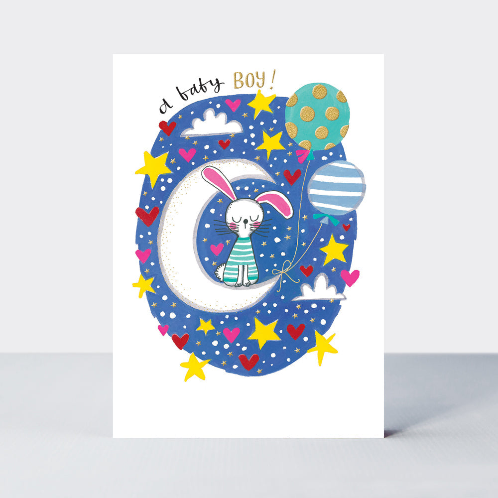 Fingerprint - Baby Boy/Rabbit On Moon
