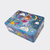Flittered Rectangular Tin - Secrets & Dreams