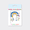 Foiled pack of 10 notecards - Thank You/Aeroplane & Sky Banner