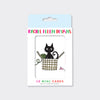 Foiled pack of 10 notecards - Cat In A Basket