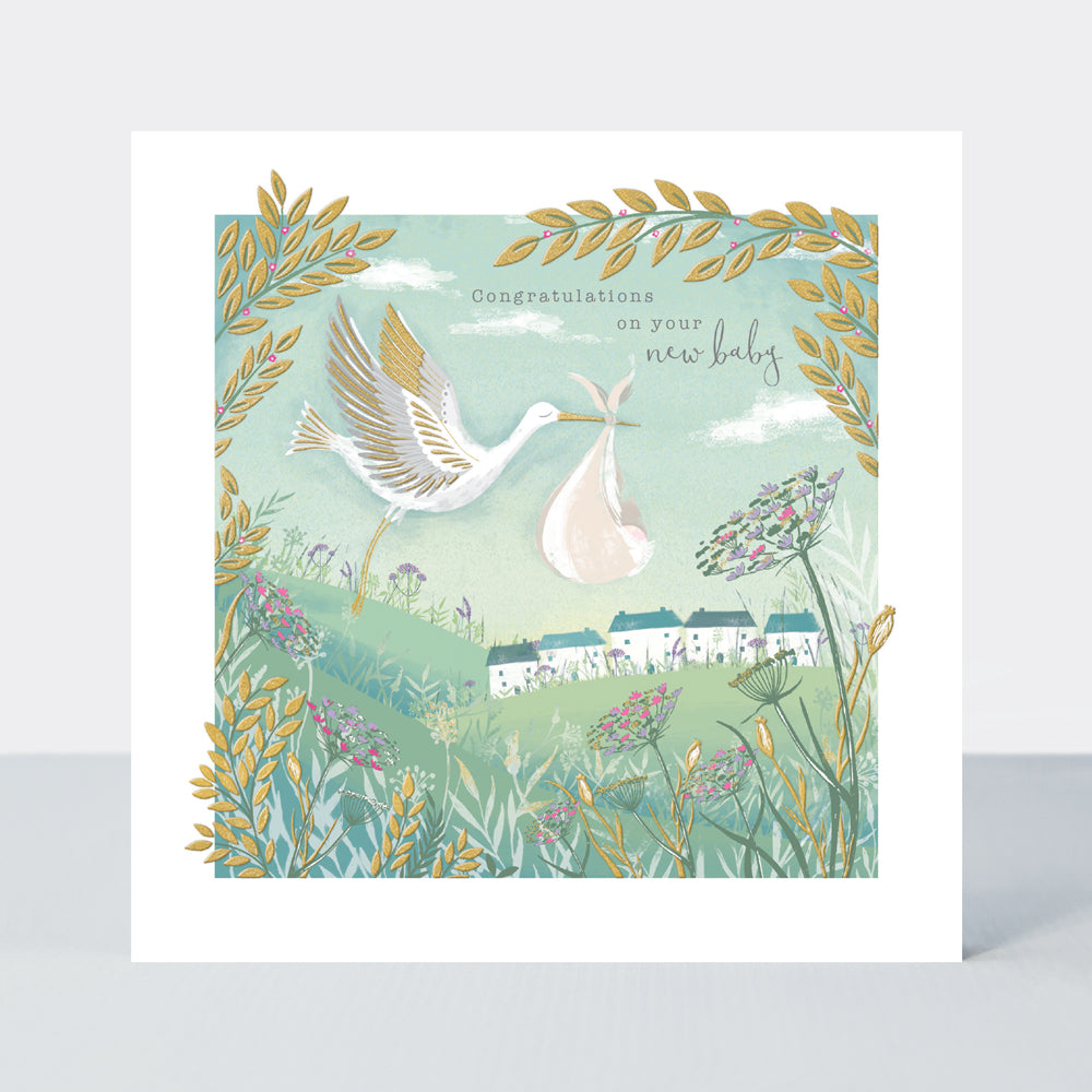 Gallery - New Baby Congratulations Stork