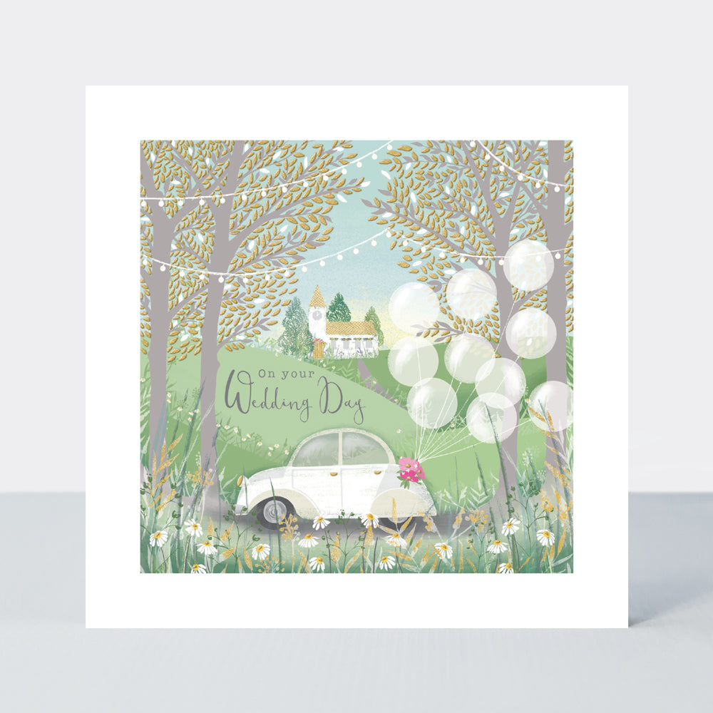 Gallery - Wedding Day car & church