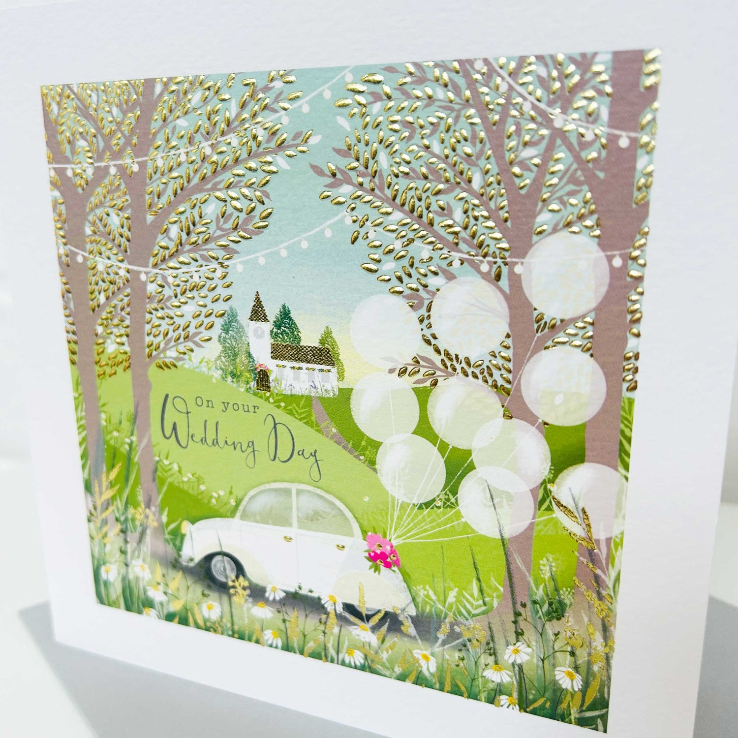 Gallery - Wedding Day car &amp; church