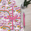 Flat Wrap - Princess & Rainbows