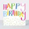 Girl Power - 'Happy Birthday' Text - Greetings Card
